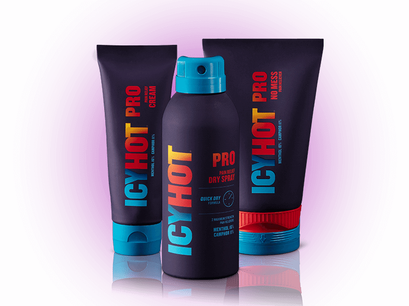 A Squad with a Purpose Icy Hot® Pain Relief Products